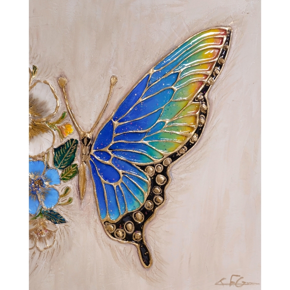 Elysian Wings artwork orginal painting - Picture 4 of 6